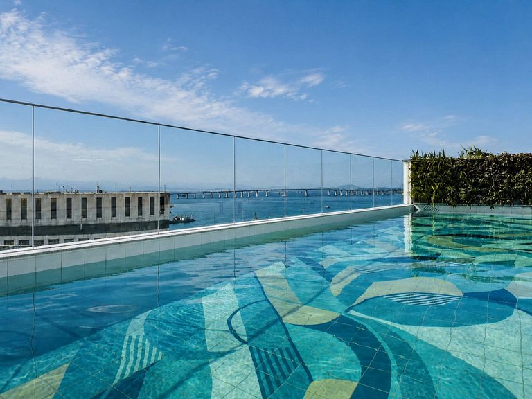Skylux 1811 | Piscina no Rooftop, Academia, Metrô