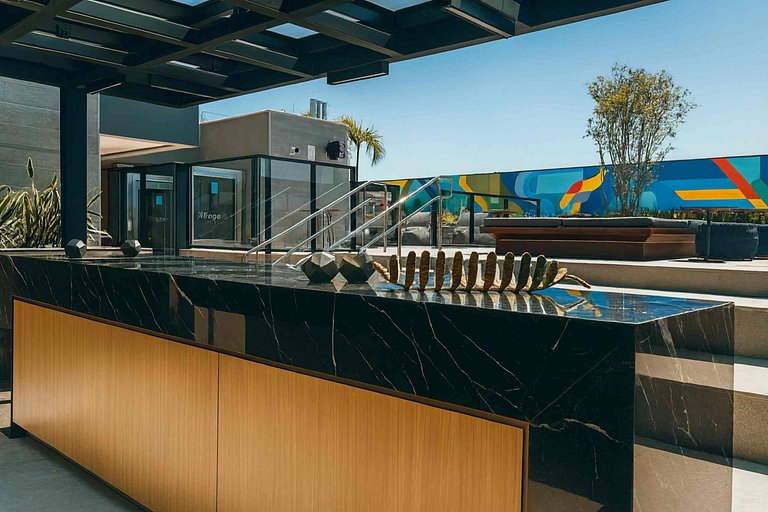 Skylux 1811 | Piscina no Rooftop, Academia, Metrô