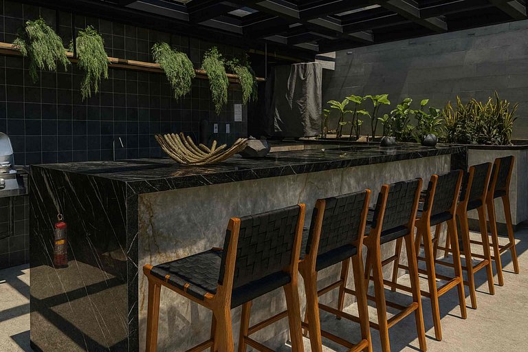 Skylux 1811 | Piscina no Rooftop, Academia, Metrô