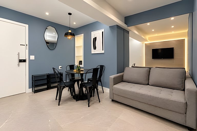 Apartamento moderno no Centro | Metrô, VLT e SDU